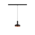 LALU® TETRA 14, abajur, Mix&Match, A:4,9 cm, preto