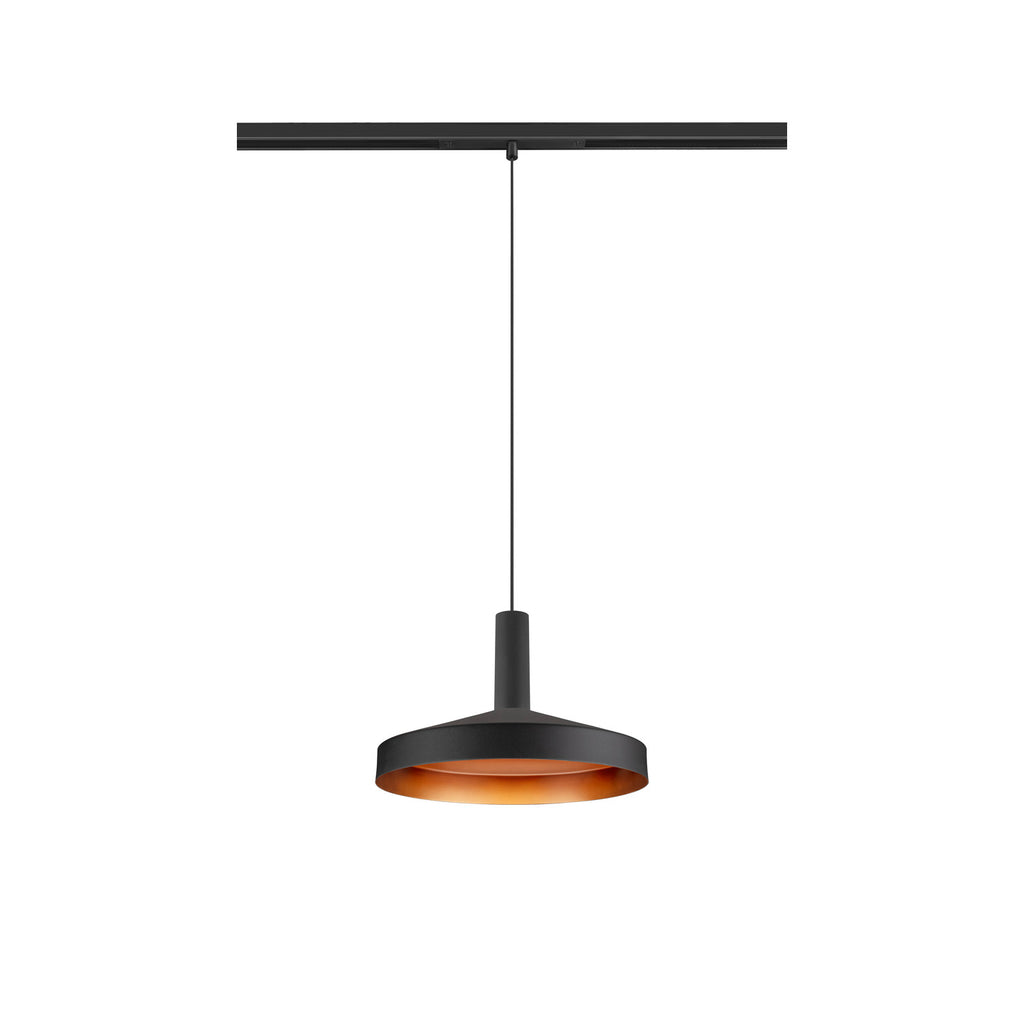 LALU® TETRA 24, abajur, Mix&Match, A:6,7 cm, preto