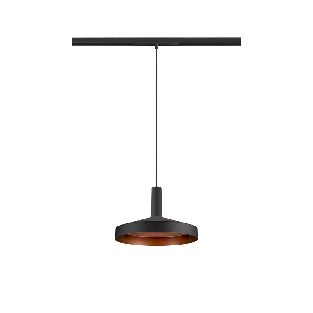 LALU® TETRA 24, abajur, Mix&Match, A:6,7 cm, preto