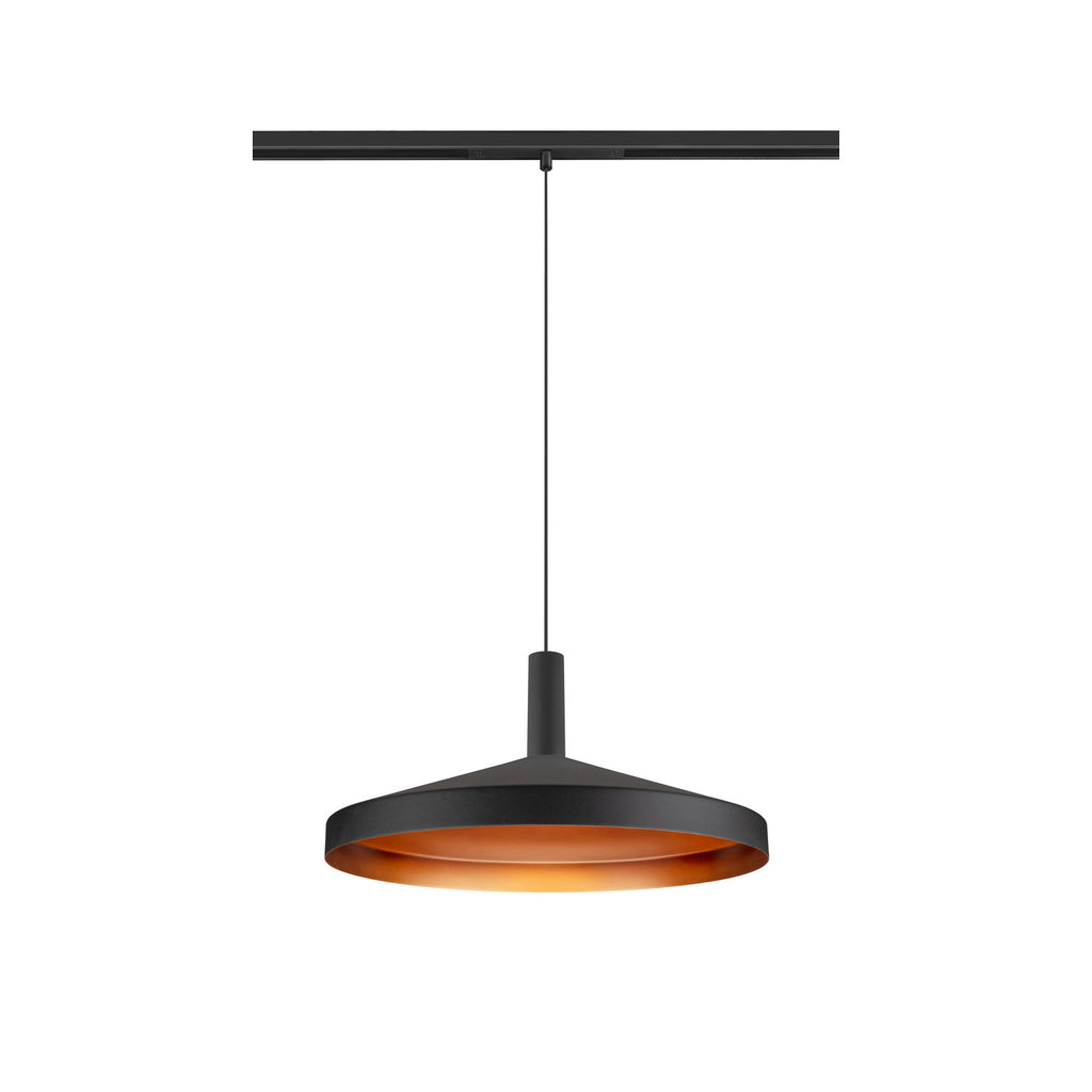 LALU® TETRA 36, abajur, Mix&Match, A:8,9 cm, preto