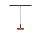 LALU® PLATE 15, abajur, Mix&Match, A:1,5 cm, preto