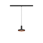 LALU® PLATE 15, abajur, Mix&Match, A:1,5 cm, preto