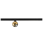 DYSKO, 1~ Spot, PHASE, 2700K, 6.7 W, 36°, preto / dourado