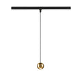 DYSKO, 1~ Candeeiro suspenso, PHASE, comprimento pendente 200 cm, 2700K, 36°, preto / dourado
