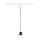 DYSKO, 1~ Candeeiro suspenso, PHASE, Comprimento suspenso 200 cm, 2700K, 36°, branco / preto