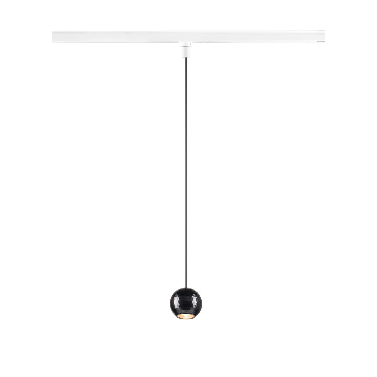 DYSKO, 1~ Candeeiro suspenso, PHASE, Comprimento suspenso 200 cm, 2700K, 36°, branco / preto