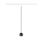 DYSKO, 1~ Candeeiro suspenso, PHASE, Comprimento suspenso 200 cm, 2700K, 36°, branco / preto
