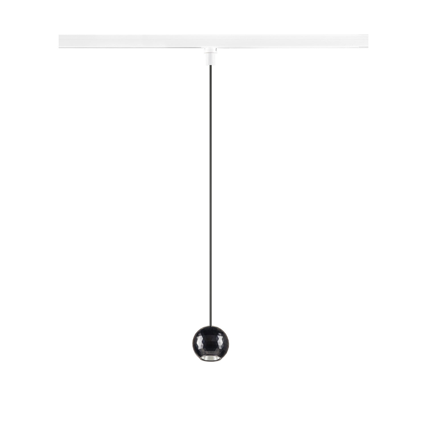 DYSKO, 1~ Candeeiro suspenso, PHASE, Comprimento suspenso 200 cm, 2700K, 36°, branco / preto