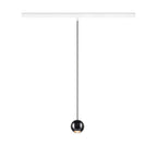 DYSKO, Candeeiro suspenso 48V, DALI, Comprimento suspenso 200 cm, 2700K, 36°, DALI, branco / preto