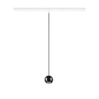 DYSKO, Candeeiro suspenso 48V, DALI, Comprimento suspenso 200 cm, 2700K, 36°, DALI, branco / preto
