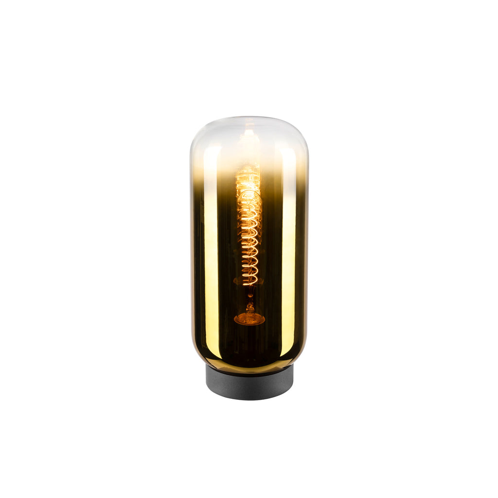 PANTILO SLIM, candeeiro de mesa, cilíndrico, 1 x máx. 15 W E27, ouro