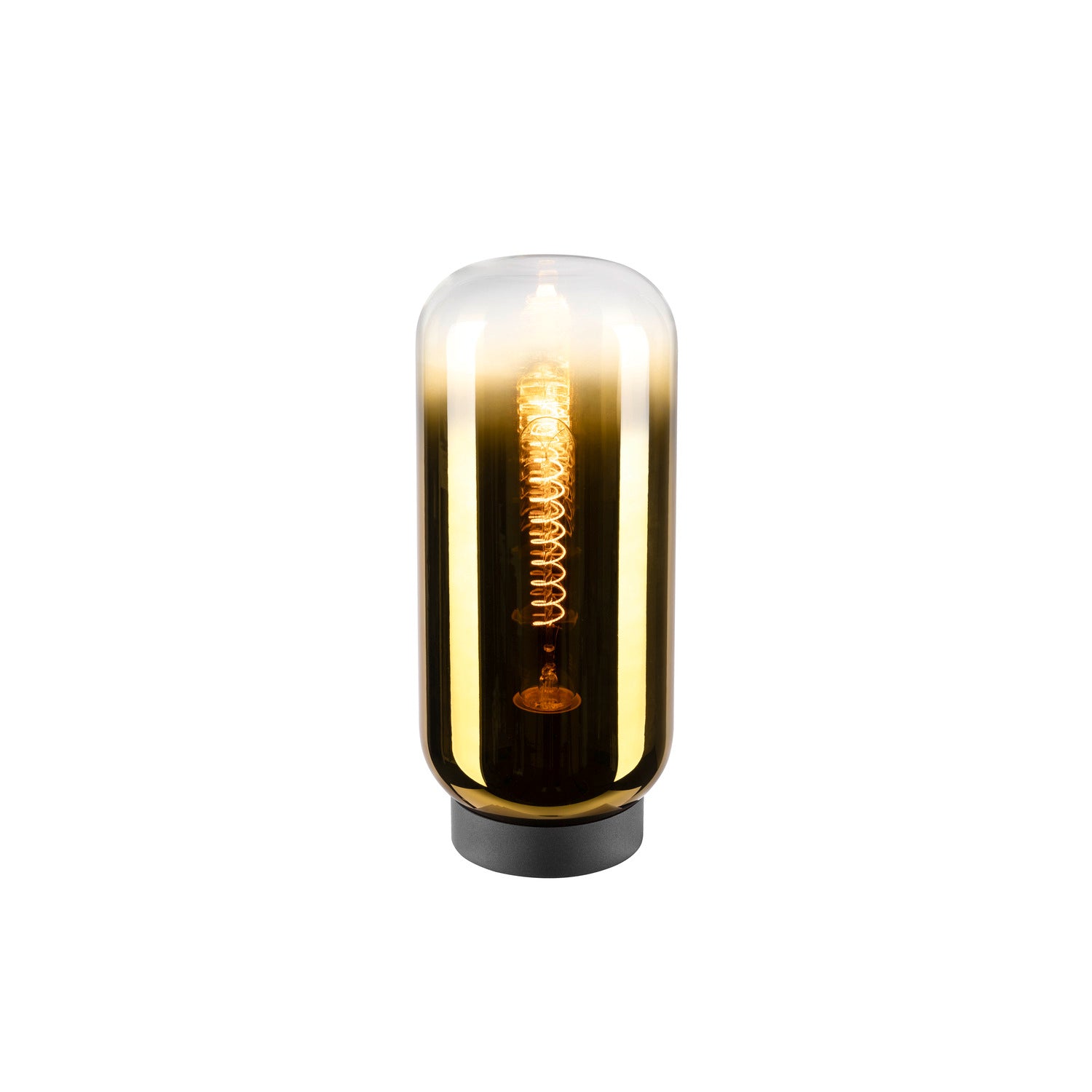 PANTILO SLIM, candeeiro de mesa, cilíndrico, 1 x máx. 15 W E27, ouro