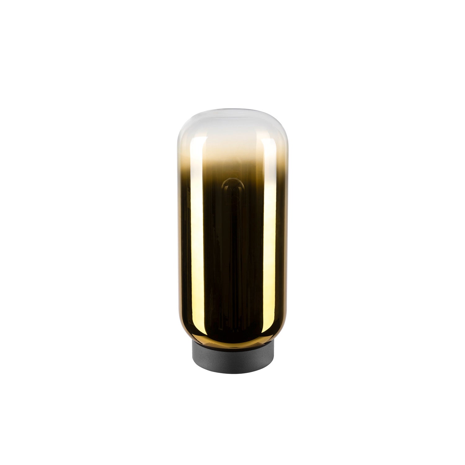 PANTILO SLIM, candeeiro de mesa, cilíndrico, 1 x máx. 15 W E27, ouro