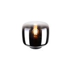 PANTILO, Candeeiro de mesa, cilíndrico, 1 x máx. 15 W E27, cromado