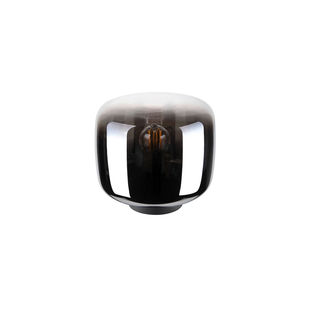 PANTILO, Candeeiro de mesa, cilíndrico, 1 x máx. 15 W E27, cromado