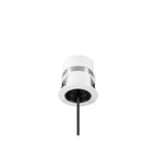 DYSKO, Candeeiro suspenso, PHASE, Comprimento pendente 200 cm, 2700K, 36°, branco / preto