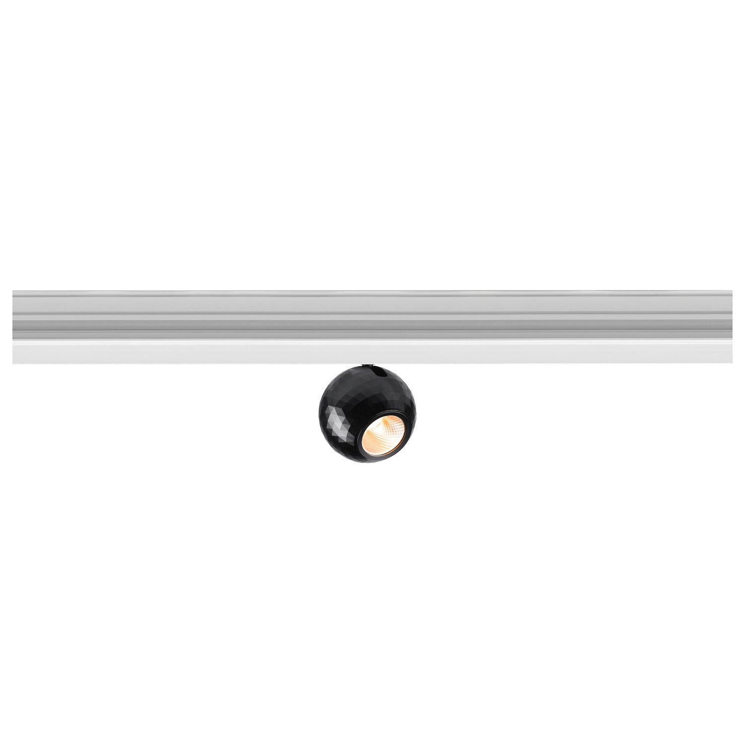 DYSKO, 48V Spot, DALI, deep & faixa embutida, 2700K, 5.6 W, 36°, branco / preto