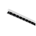 SIGHT EVO, 3~ Spot, DALI, único, retangular, 3000K, 25 W, 60°, branco / preto