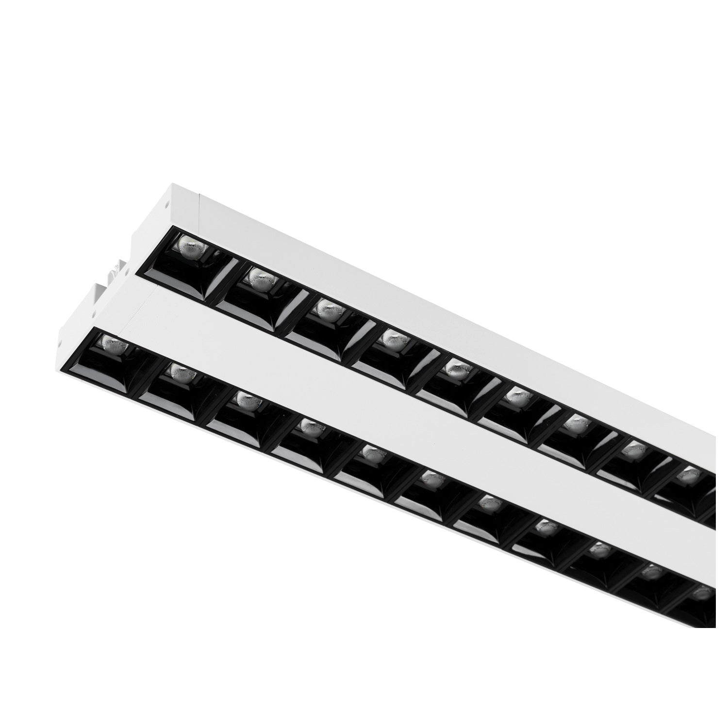 SIGHT EVO, 3~ Spot, DALI, duplo, retangular, 4000K, 25 W, 60°, branco / preto
