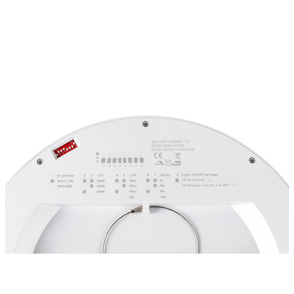 DOWNLIGHT VARIO 290, 28 830/840 WH ML PIR