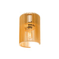 WUD WL, E27, luminária de parede, cilíndrica, 1 x máx. 40 W, natural