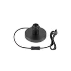 WUD TL, E27, candeeiro de mesa, cilíndrico, 1 x máx. 40 W, natural