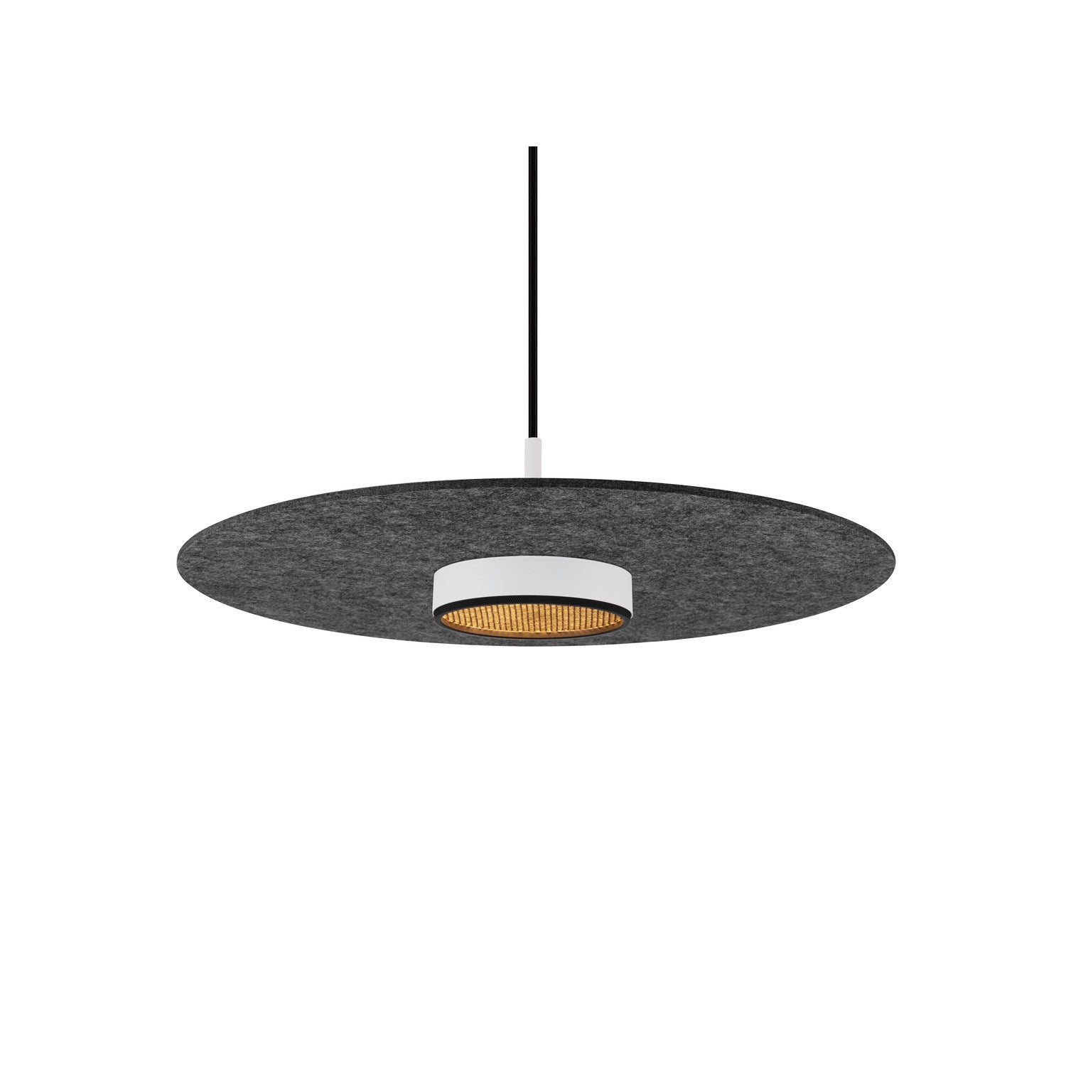 GRIP! FLAT, Feltro sombra Ø50cm x 0, 6cm, antracite
