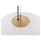 OLYPSO 40, Candeeiro suspenso, E27, comprimento suspenso 400 cm, 1 x máx. 40 W, ouro