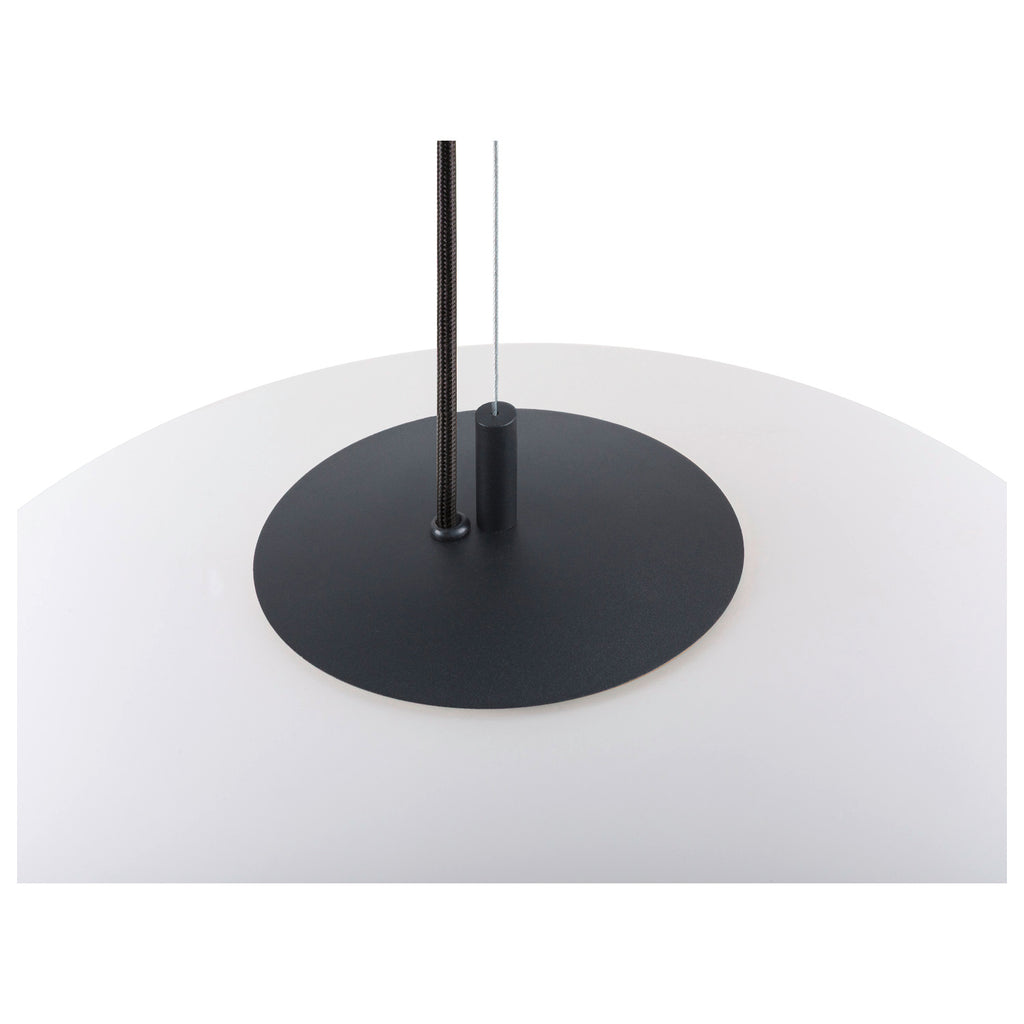 OLYPSO 50, Candeeiro suspenso, E27, comprimento suspenso 400 cm, 1 x máx. 40 W, preto