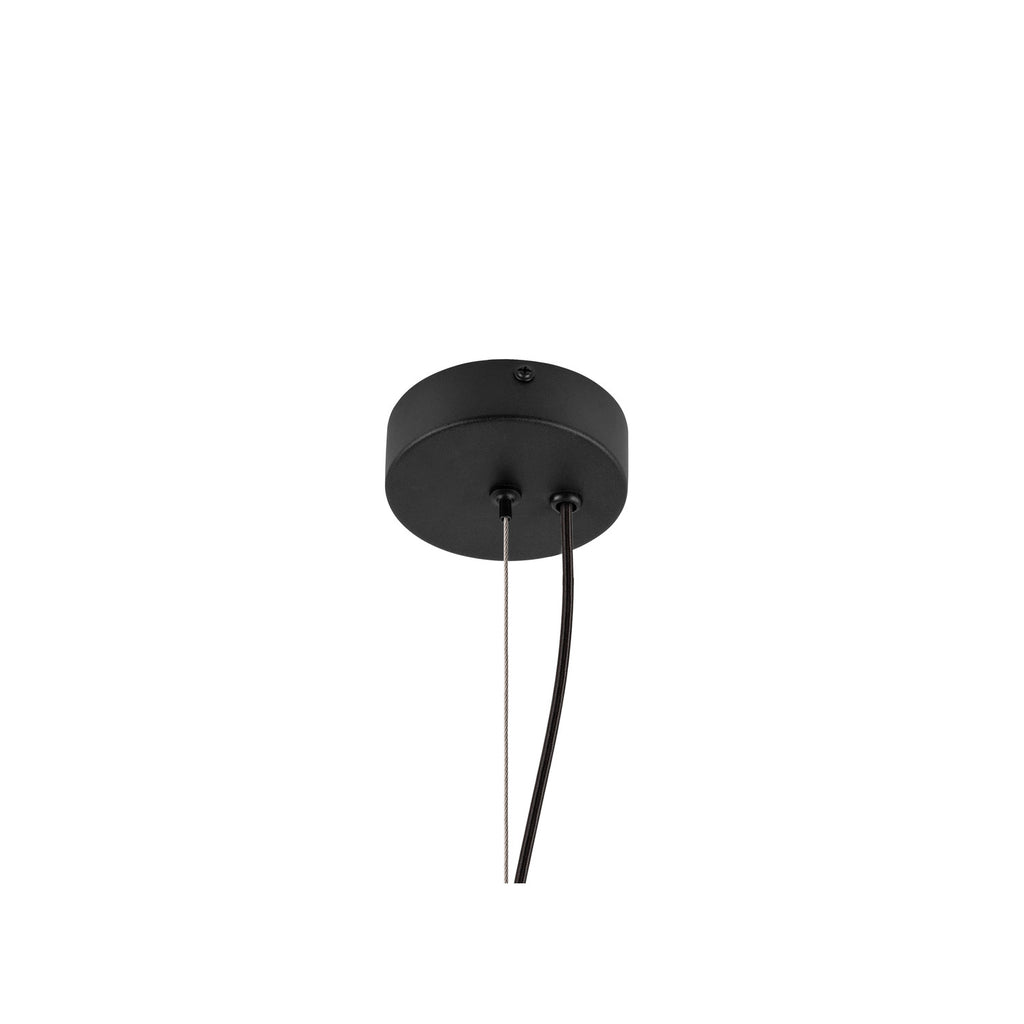 OLYPSO 50, Candeeiro suspenso, E27, comprimento suspenso 400 cm, 1 x máx. 40 W, preto