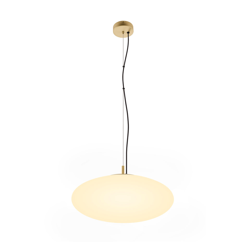 OLYPSO 50, Candeeiro suspenso, E27, Comprimento suspenso 400 cm, 1 x máx. 40 W, ouro