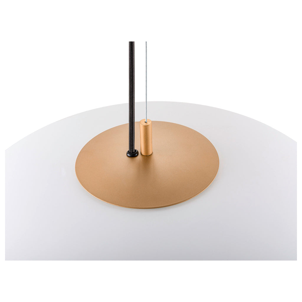 OLYPSO 50, Candeeiro suspenso, E27, Comprimento suspenso 400 cm, 1 x máx. 40 W, ouro