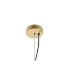 OLYPSO 50, Candeeiro suspenso, E27, Comprimento suspenso 400 cm, 1 x máx. 40 W, ouro