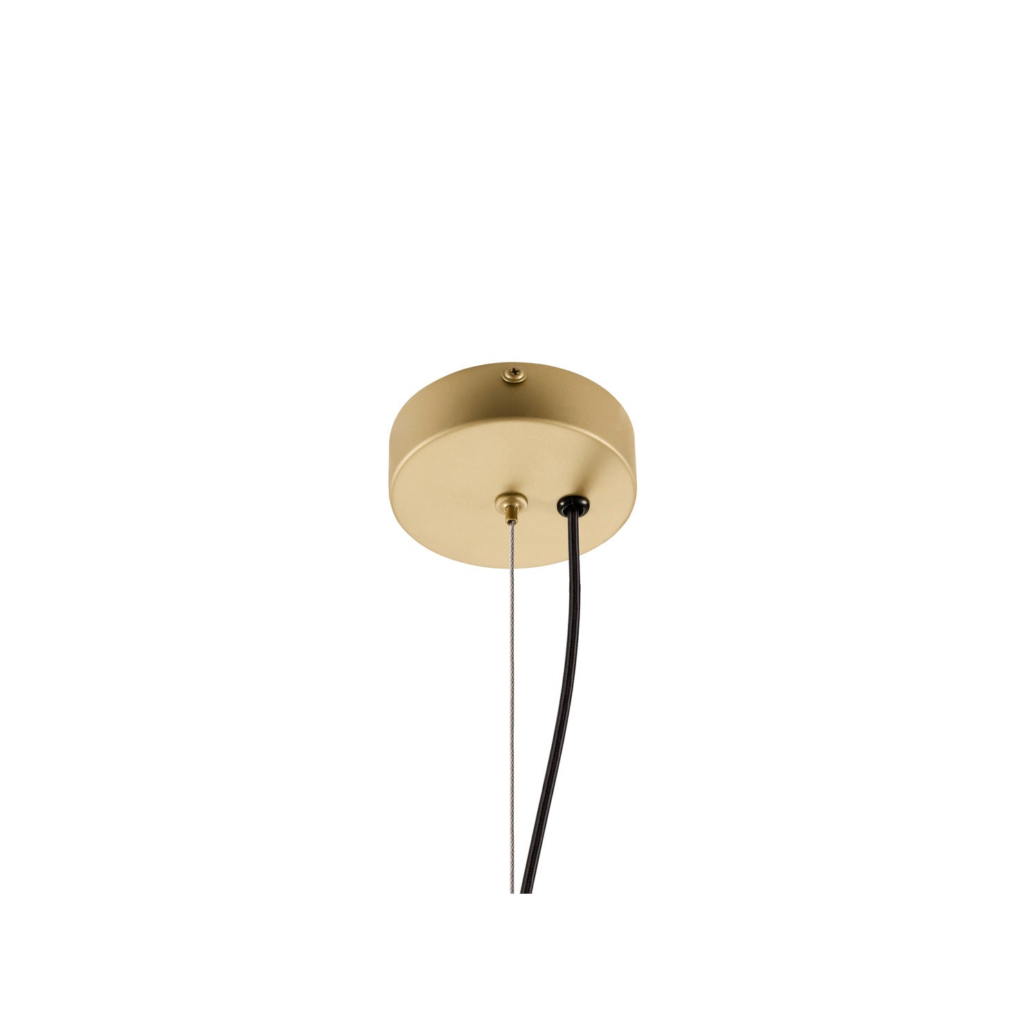 OLYPSO 50, Candeeiro suspenso, E27, Comprimento suspenso 400 cm, 1 x máx. 40 W, ouro