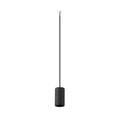 FITU PD, E27, pedra, candeeiro suspenso, comprimento pendente 500 cm, extremidade do cabo aberta, 1 x máx. 15 W, preto