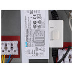 PANEL 60, Candeeiro suspenso, redondo, DALI, Comprimento pendente 200 cm, 3000/4000K, 90°, branco