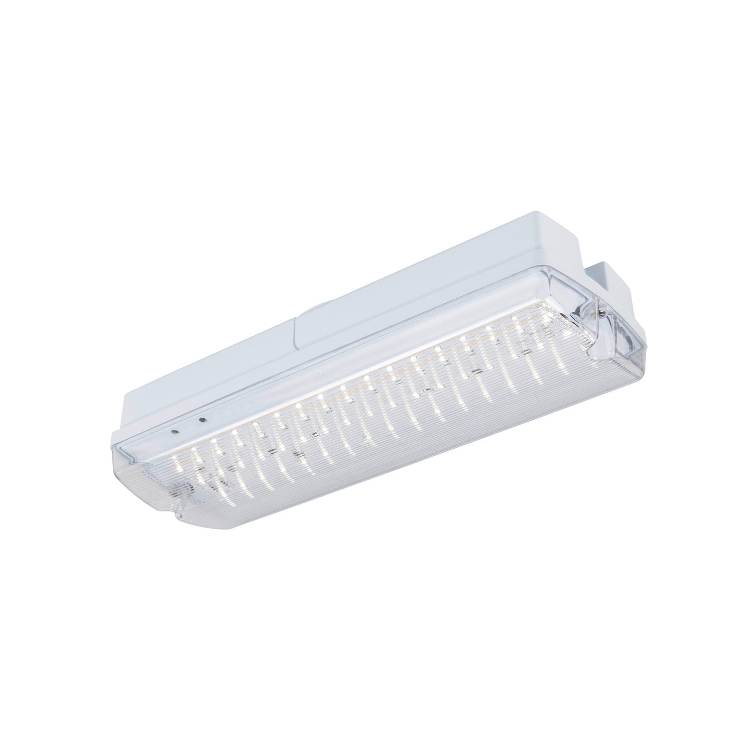 P-LIGHT, Luminária de parede e teto, retangular, 6000K, 5.2 W, branco / transparente