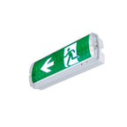 P-LIGHT, Luminária de parede e teto, retangular, 6000K, 5.2 W, branco / transparente