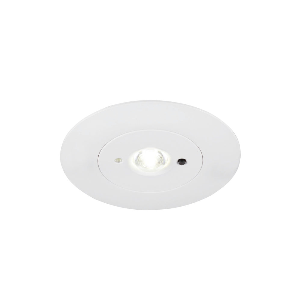 P-LIGHT, luminária de teto embutida, redonda, 6500K, 5 W, branco