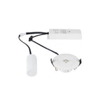 P-LIGHT, luminária de teto embutida, redonda, 6500K, 5 W, branco