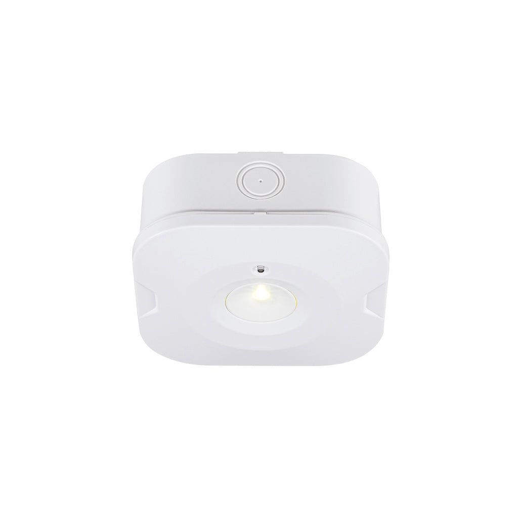P-LIGHT, luminária de parede, quadrada, 6000K, 1, 2 W, branco