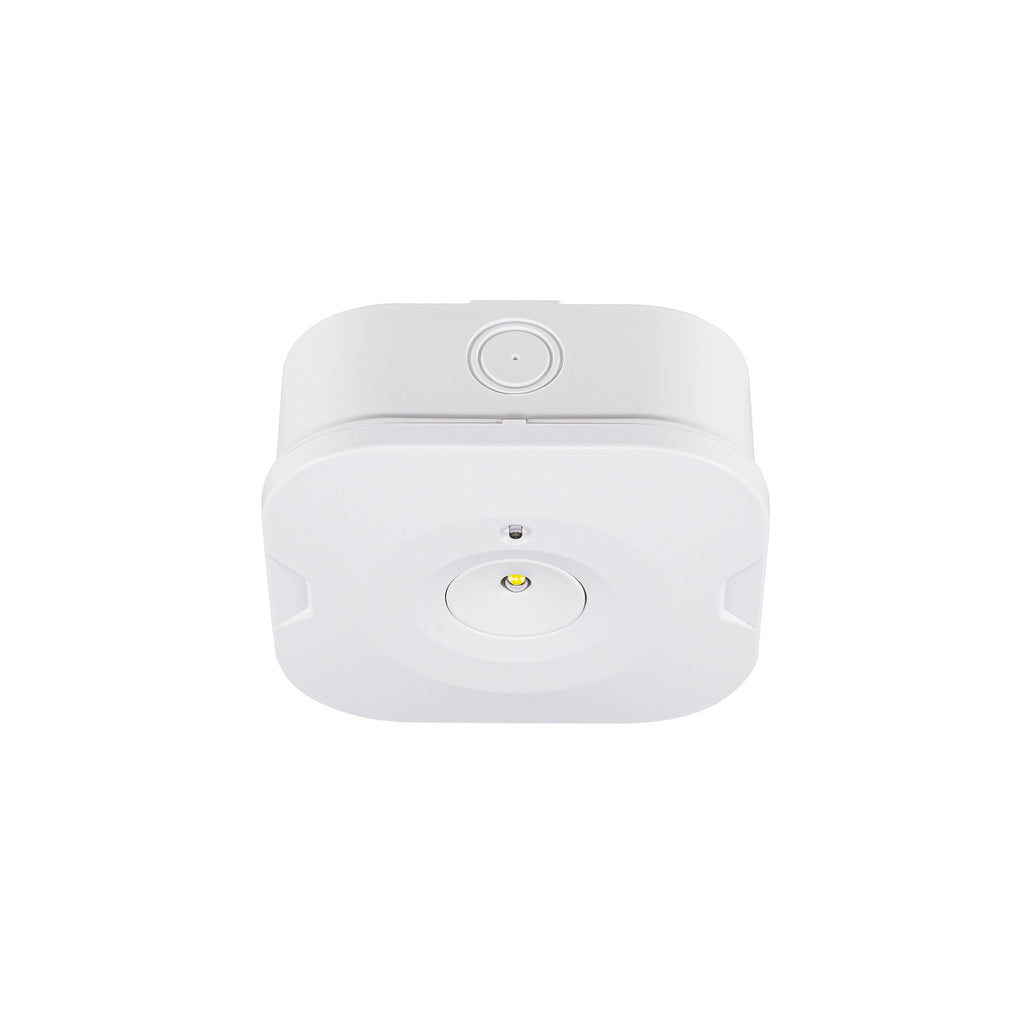 P-LIGHT, luminária de parede, quadrada, 6000K, 1, 2 W, branco