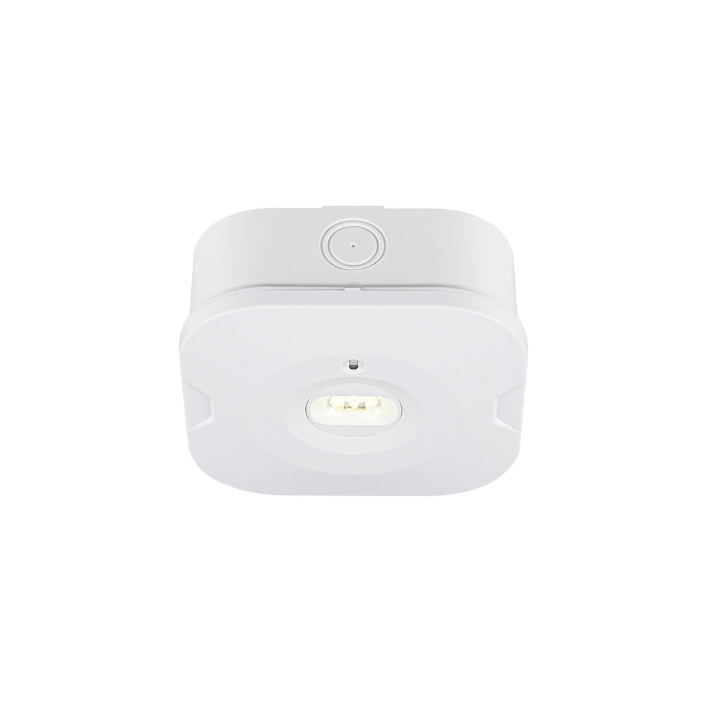 P-LIGHT, luminária de parede, quadrada, 6000K, 1, 2 W, branco