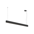 GLENOS® PRO, Candeeiro suspenso, 1.2m, DALI, UGR16, Comprimento suspenso 210 cm, 3000K, 75°, Preto