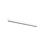 GLENOS® PRO, luminária de parede, 1.2m, DALI, UGR19, 3000K, 30 W, 75°, branco / preto