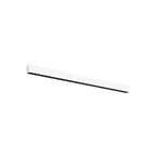GLENOS® PRO, luminária de parede, 1.2m, DALI, UGR19, 3000K, 30 W, 75°, branco / preto