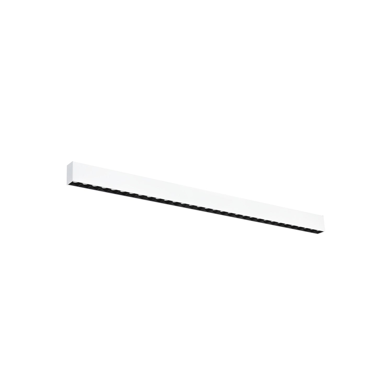 GLENOS® PRO, luminária de parede, 1.2m, DALI, UGR19, 4000K, 30 W, 75°, branco / preto