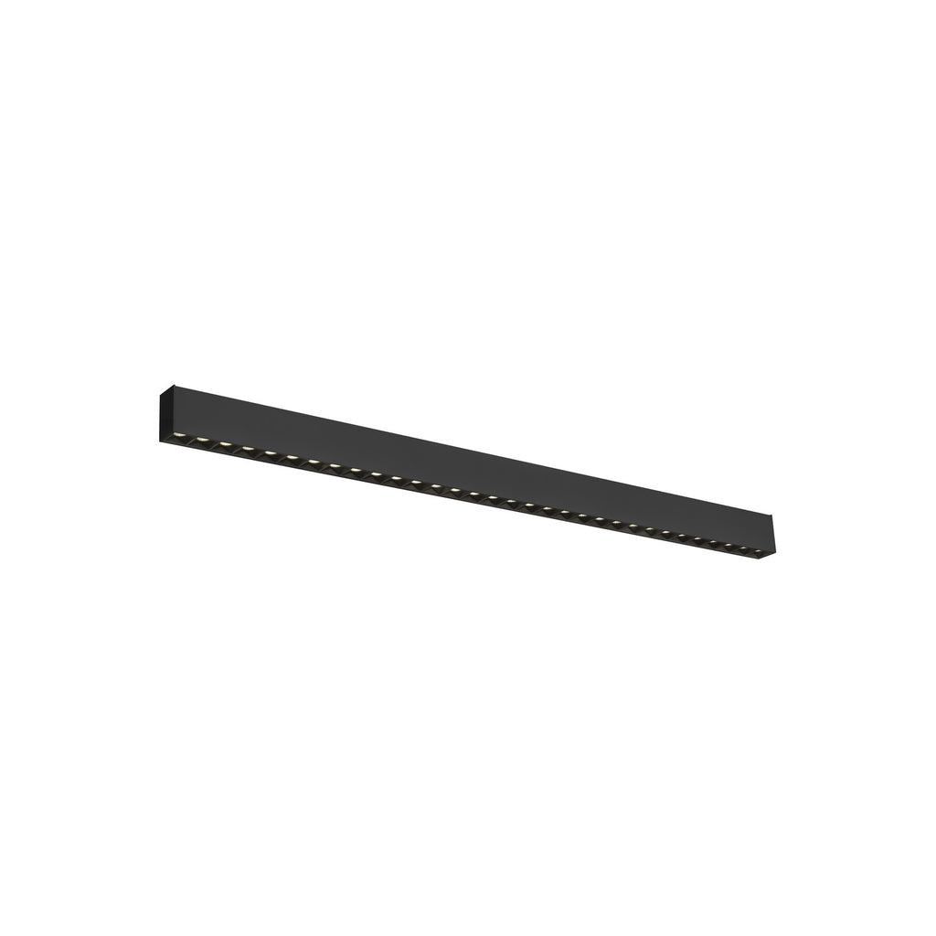 GLENOS® PRO, luminária de parede, 1.2m, DALI, UGR19, 4000K, 30 W, 75°, preto