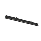 GLENOS® PRO, luminária de teto embutida, 1.2m, DALI, UGR19, 3000K, 75°, IP20, preto