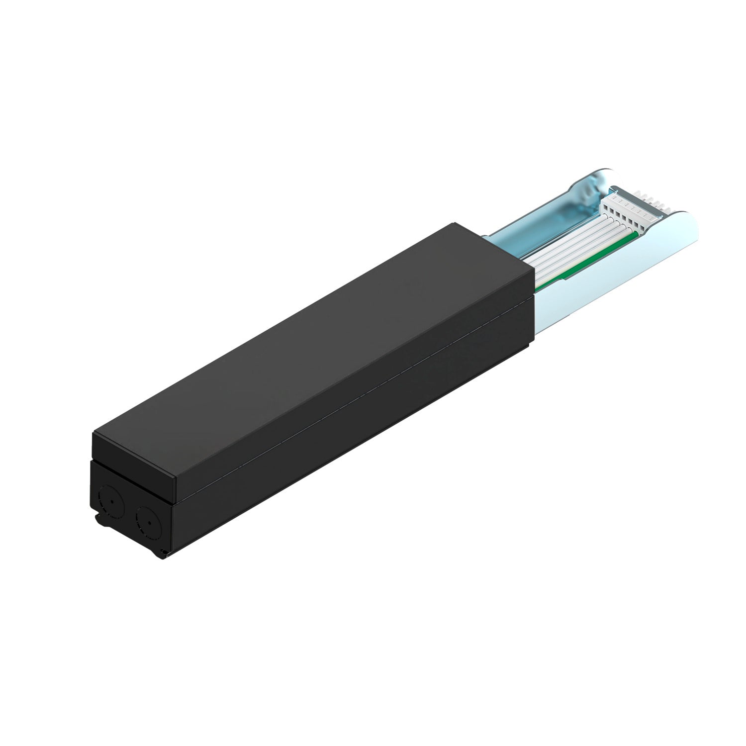 EASYLIGHT FOB 300 7 25 BK, Feed out Box 300mm, 7 pole, 2,5mm2